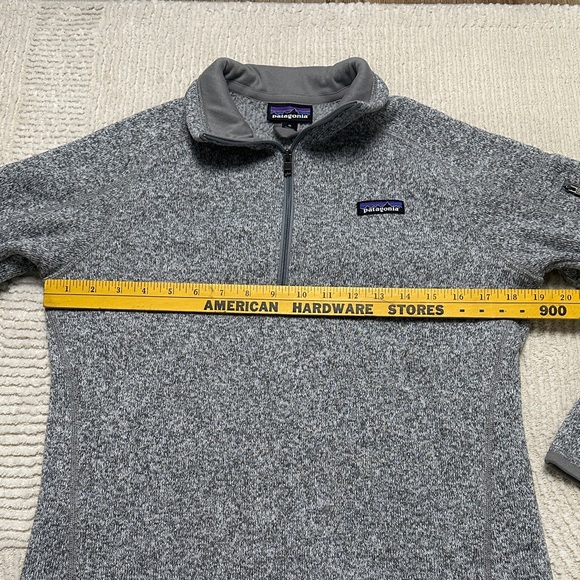 Patagonia Men's Zip-Up Sweater in Heather Gray - Picture 10 of 12